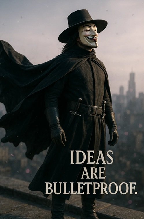 Ideas are bulletproof.